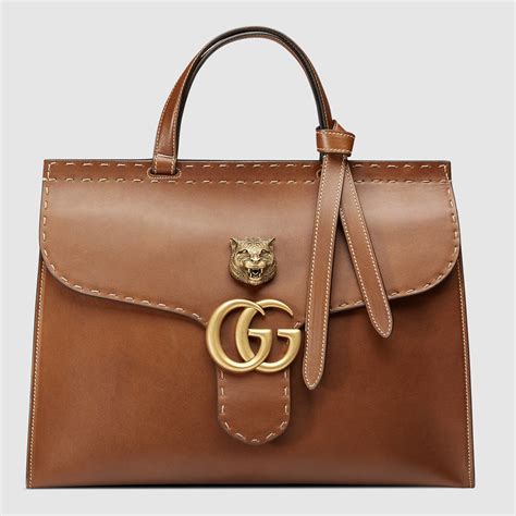 gucci purse brown thomas|vintage brown leather gucci purse.